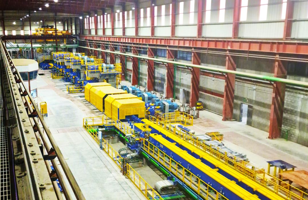 NEW 500.000 tpy HOT ROLLING MILL FOR AL-OULA STEEL STARTS THE COMMISSIONING PHASE